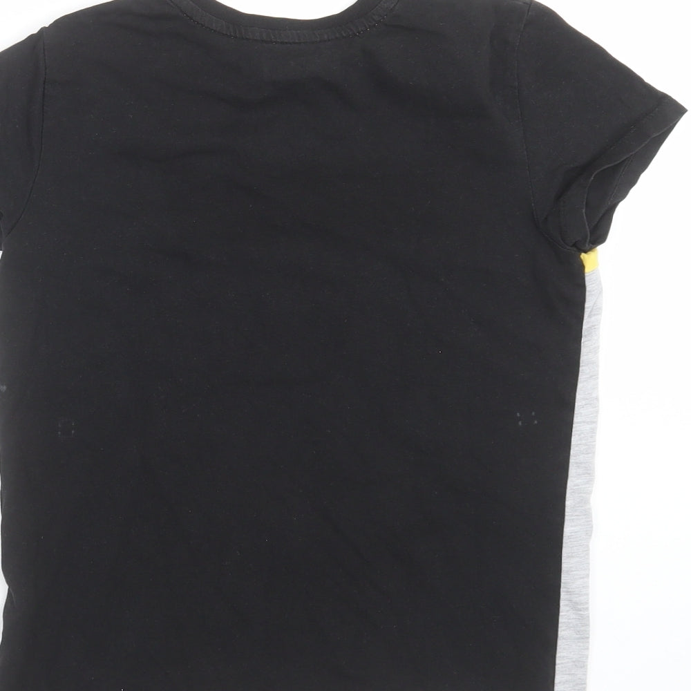 Primark Boys Black Basic T-Shirt Size S - FORTNITE