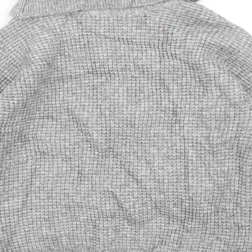 Mohito Womens Grey Pullover Jumper Size M