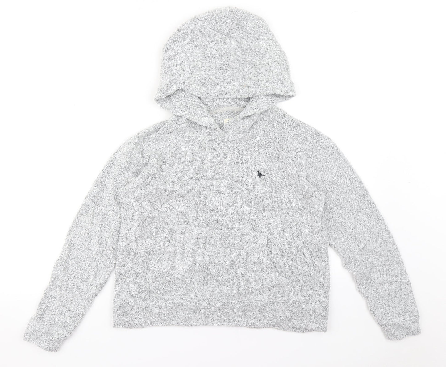 Jack Wills Womens Grey Pullover Hoodie Size 6
