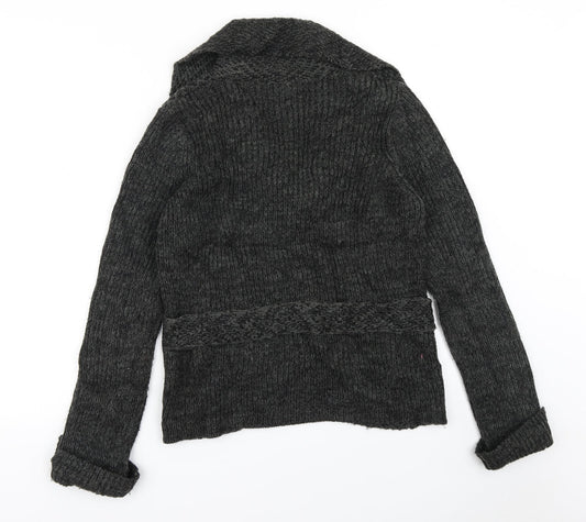 Autograph Womens Grey Cape Jumper Size 12