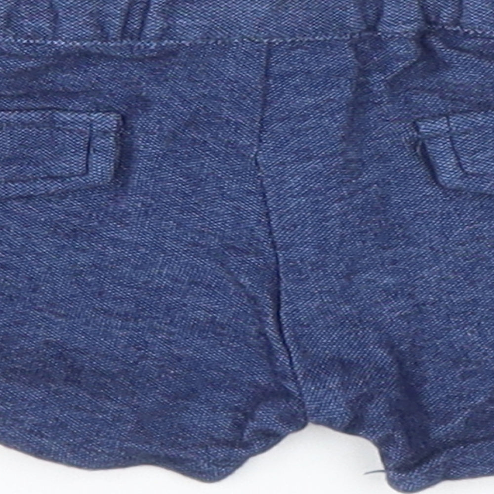 May Baby Blue Capri Leggings Size Newborn