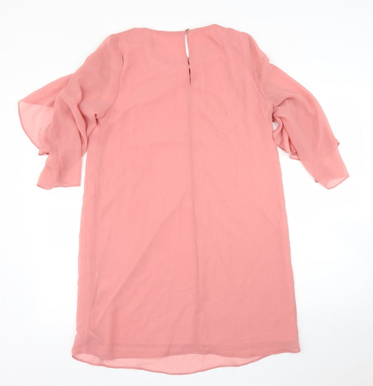 Debenhams Womens Pink Shift Size 10