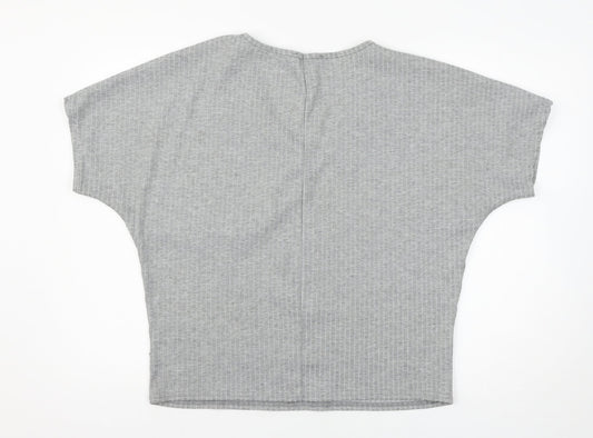 Missguided Womens Grey Pullover Jumper Size 12