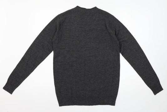 Industrralize Mens Grey Pullover Jumper Size XS