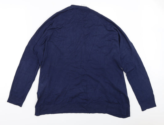 Vera Moda Womens Blue Cardigan Jumper Size L