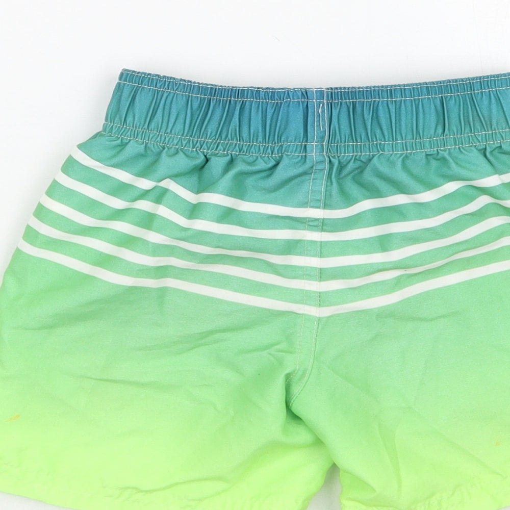 Primark Boys Green Bermuda Shorts Size 2-3 Years