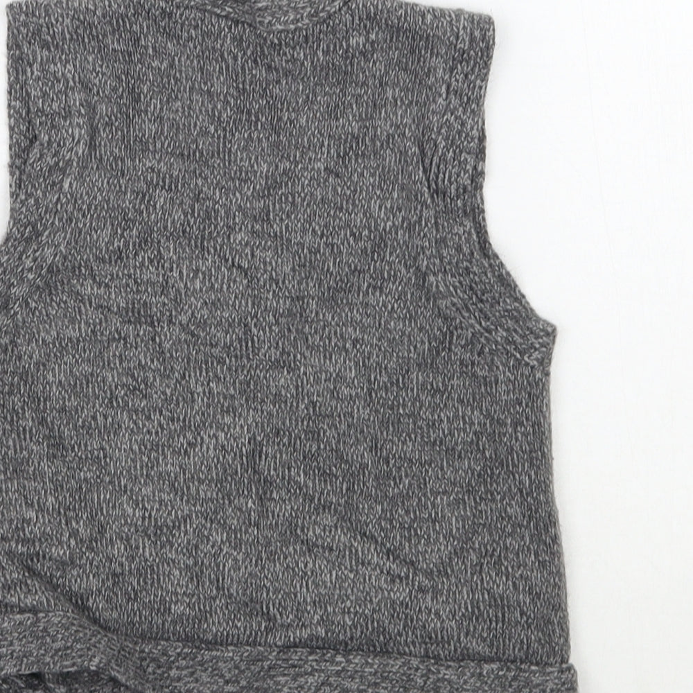 Matalan Boys Grey Vest Jumper Size 3 Years