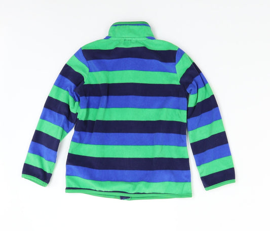 TCM Boys Multicoloured Striped Fleece Jacket Size 5 Years
