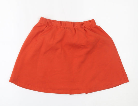 Bershka Womens Orange Mini Skirt Size M