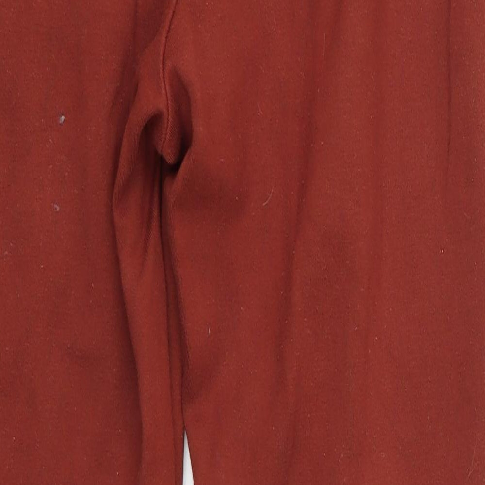 M&S Womens Brown Dress Pants Trousers Size 12 L25 in