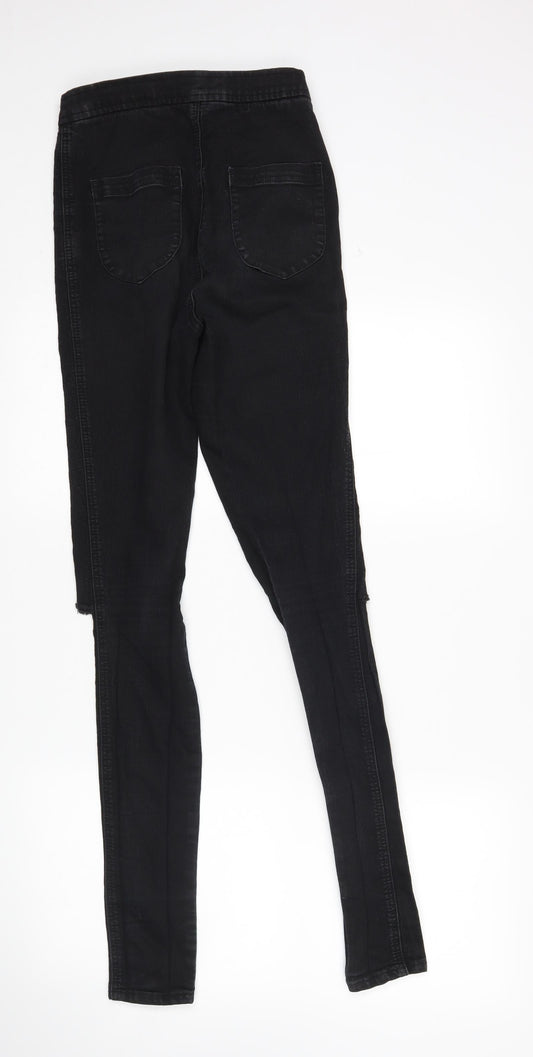 ASOS Womens Black Skinny Jeans Size 26 in L32 in