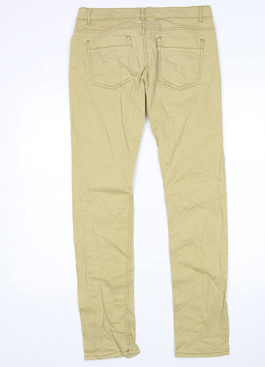Your Brand Womens Beige Straight Jeans Size 32 in L31 in