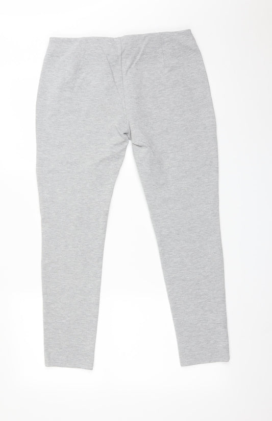 Preworn Womens Grey Jegging Trousers Size XL L25 in