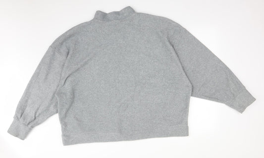 Boohoo Womens Grey Pullover Jumper Size 16