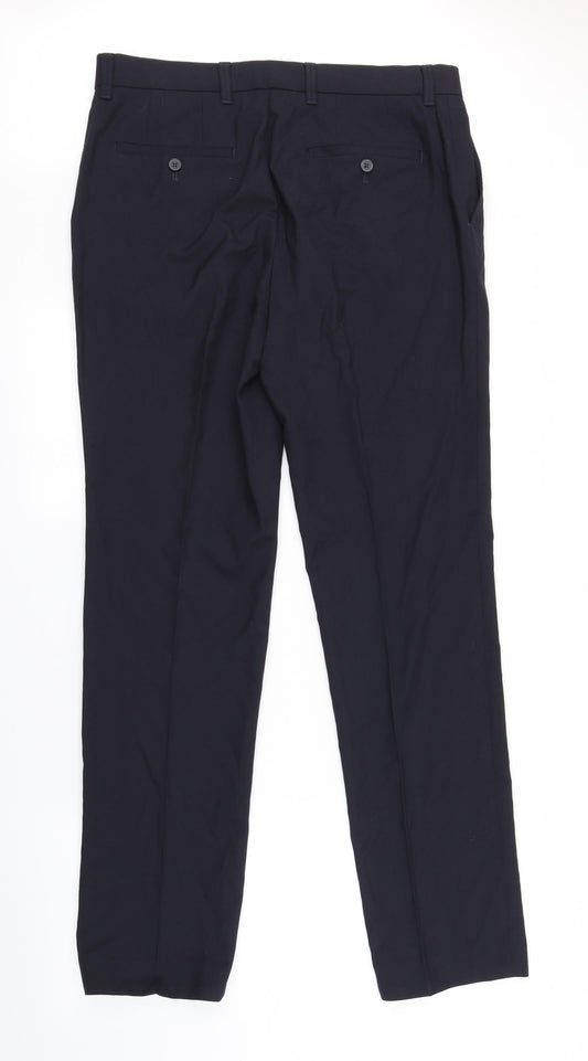 NEXT Womens Blue Trousers Size 34 in L33 in