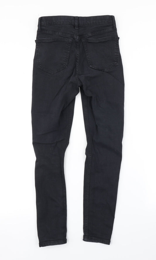 Topshop Womens Blue Skinny Jeans Size 26 in L30 in