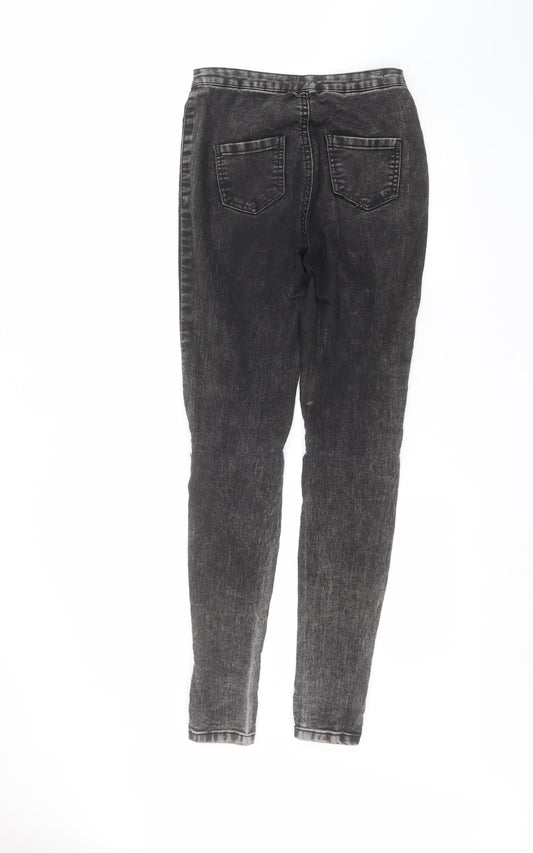 Parisian Collection Womens Black Skinny Jeans Size 8 L30 in