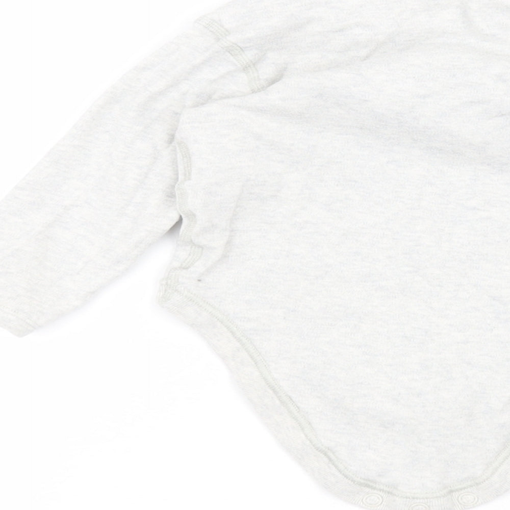 Marks and Spencer Baby Grey Babygrow One-Piece Size 12-18 Months