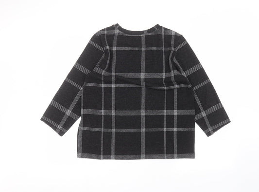 Marks and Spencer Womens Black Pullover Jumper Size 12