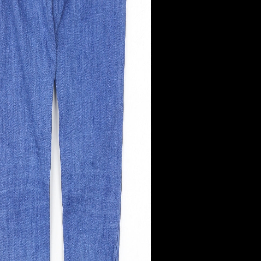 Marks and Spencer Womens Blue Denim Skinny Jeans Size 8 L27 in