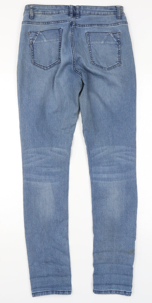 Denim Co Womens Blue Denim Skinny Jeans Size 8 L31 in