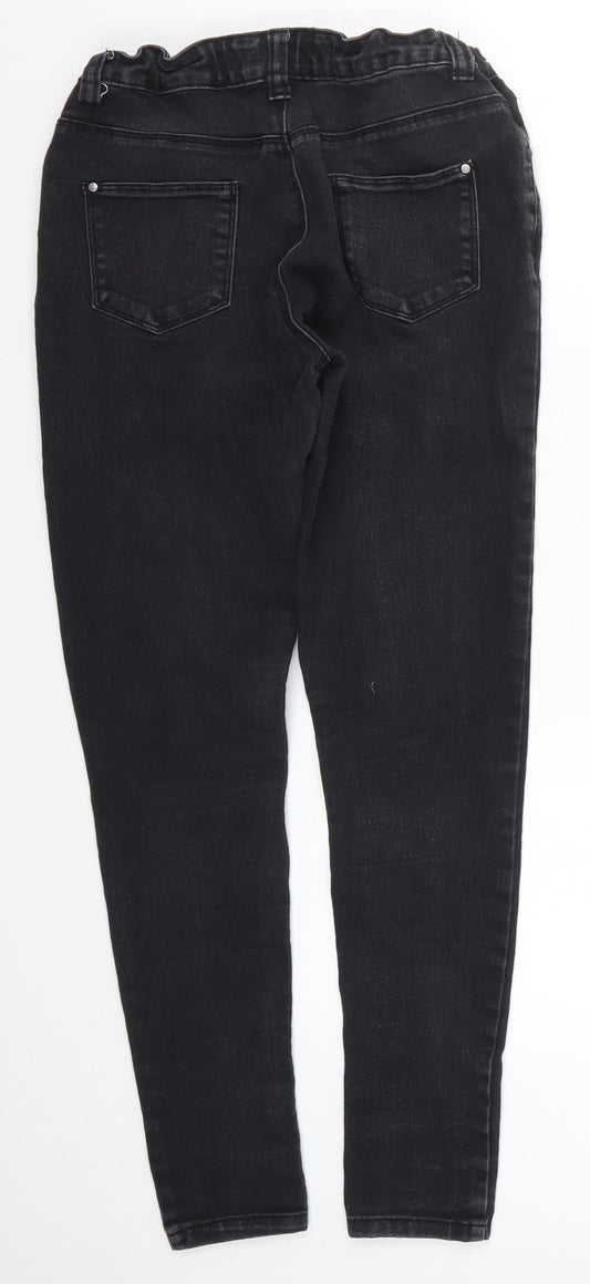 Denim Co Girls Black Denim Skinny Jeans Size 13-14 Years