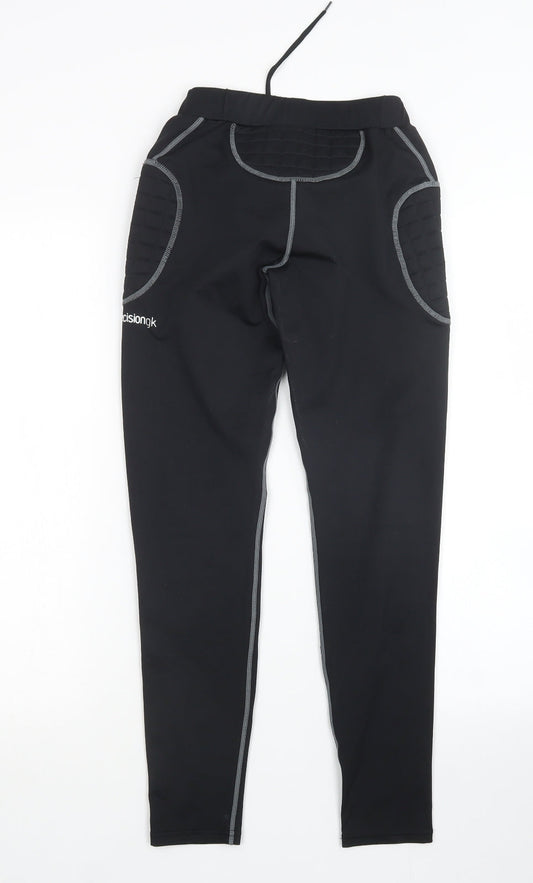 Precisiongk Boys Black Capri Trousers Size M