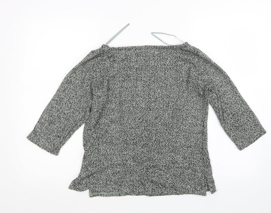 New Look Womens Green Pullover Jumper Size 10