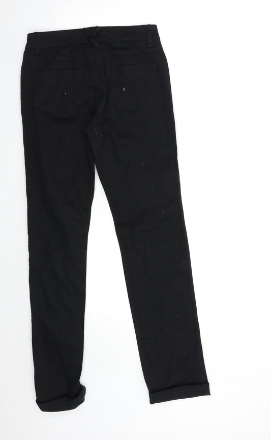 TROLL 32 Womens Black Denim Skinny Jeans Size 32 in L30 in