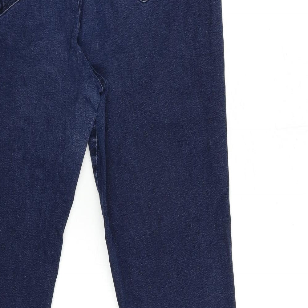 Preworn Womens Blue Denim Jegging Jeans Size 38 in L31 in