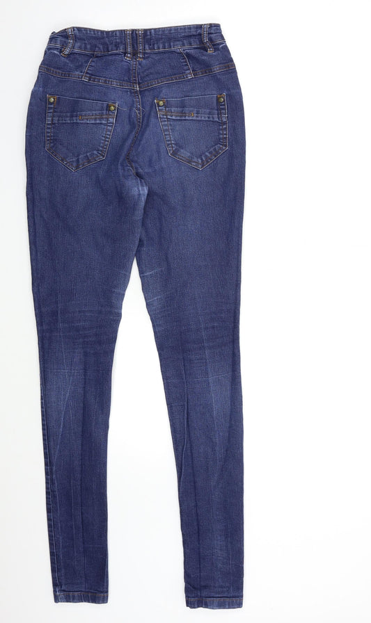 yesyes Womens Blue Denim Skinny Jeans Size 8 L31 in