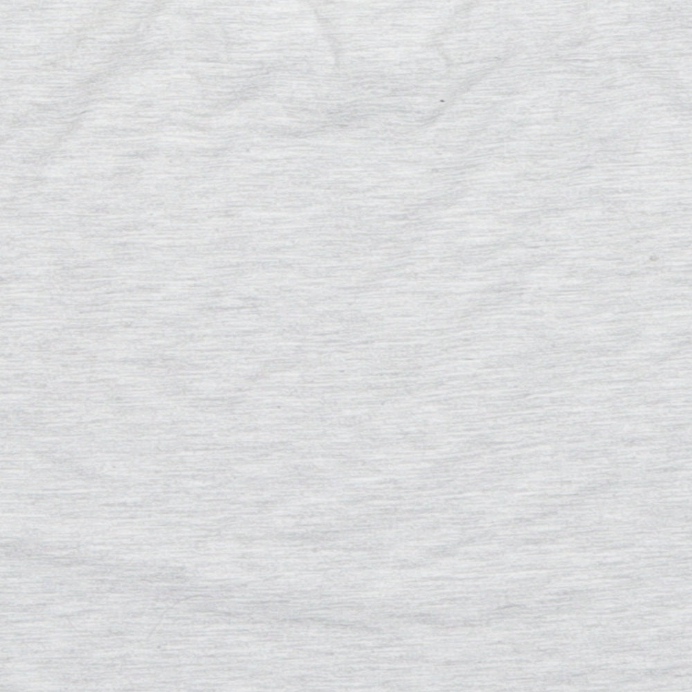 Matalan Girls Grey Cropped T-Shirt Size 11 Years - Brooklyn