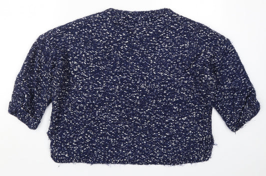 Marks and Spencer Womens Blue Knit Pullover Jumper Size M