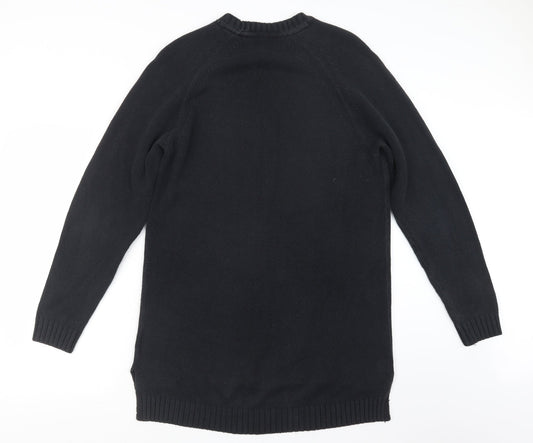H&M Mens Blue Knit Pullover Jumper Size S