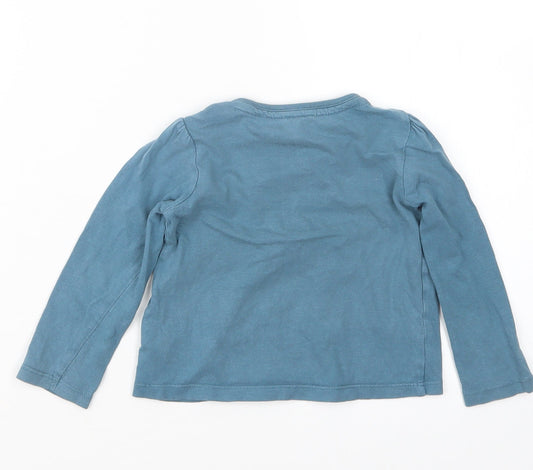 TU Girls Blue Basic T-Shirt Size 9-12 Months