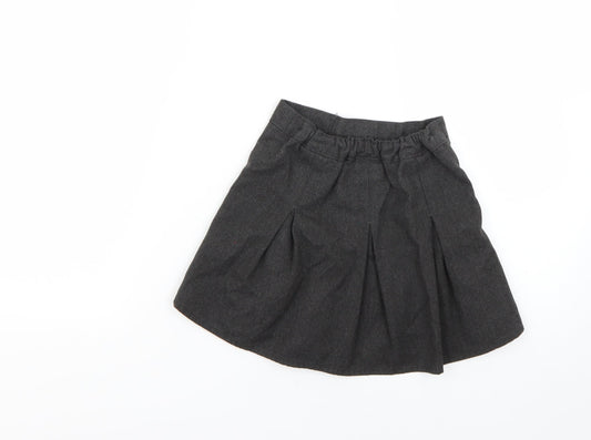 back to school Girls Grey Flare Skirt Size 3-4 Years - school wear
