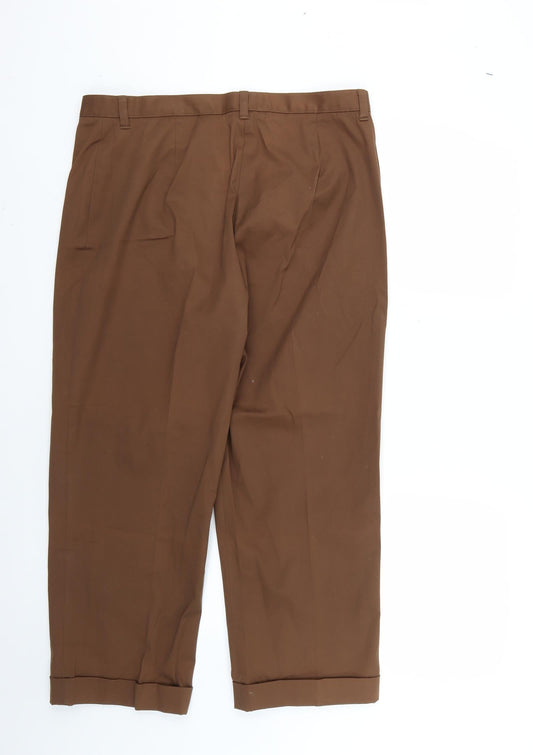 jones network signature Womens Brown   Trousers  Size 14 L24 in