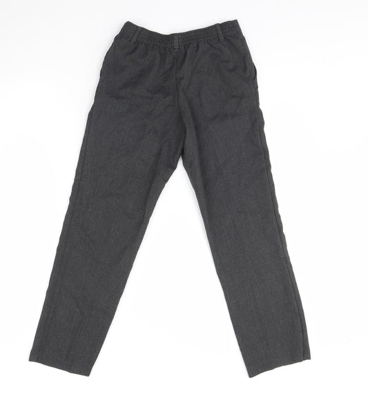George Boys Grey Dress Pants Trousers Size 9 Years - school