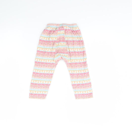Juniors Girls Pink Spotted Cami Pyjama Pants Size 3 Years