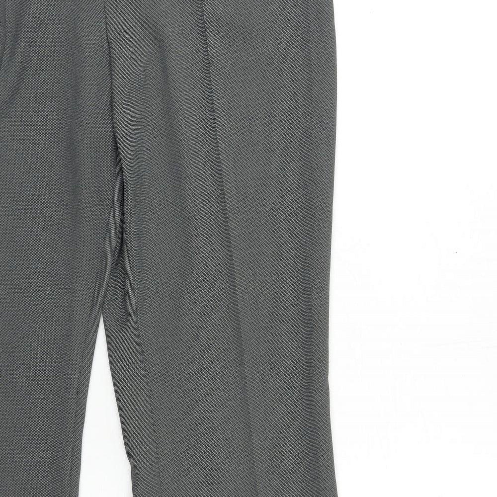 BHS Womens Grey Trousers Size 18 L30 in