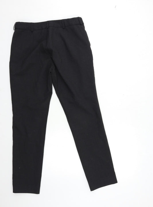 simon jersey Womens Black Trousers Size 10 L28 in