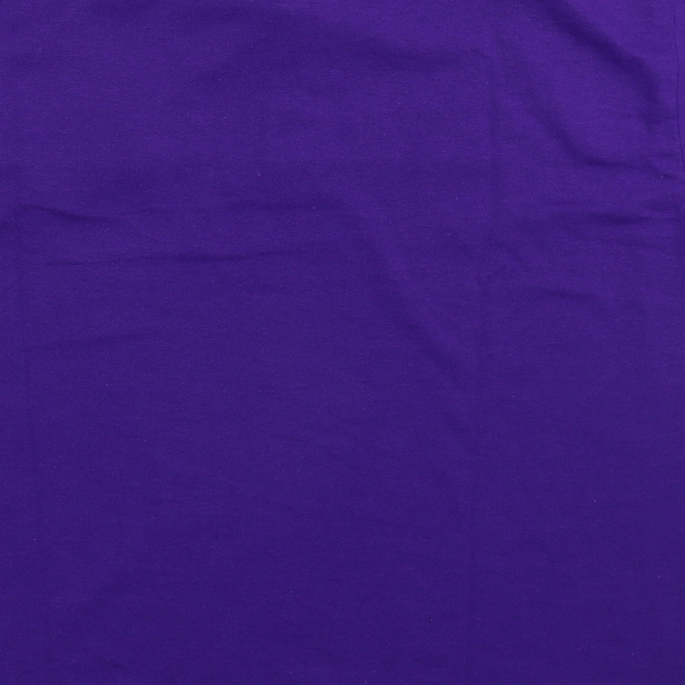 Gildan Boys Purple Basic Polo Size 15-16 Years
