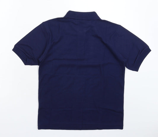MCS Boys Blue Basic Polo Size L
