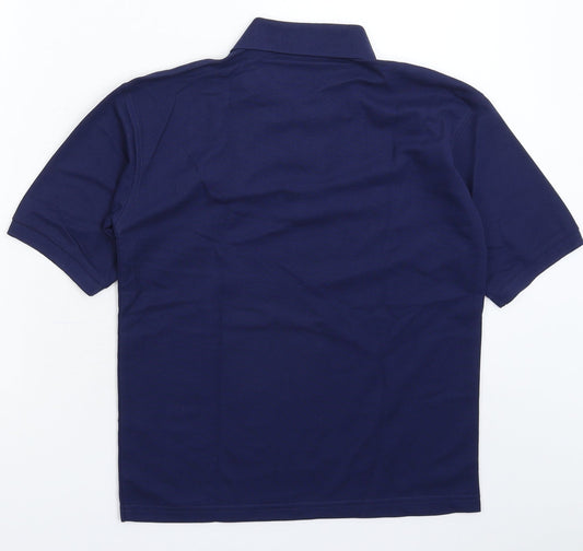 Blue Max Boys Blue Basic Polo Size 11-12 Years