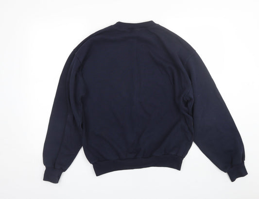 MPA Mens Blue Pullover Sweatshirt Size M