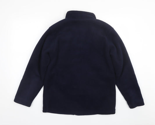 EWM Mens Blue Full Zip Sweatshirt Size S