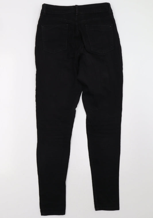 Dorothy Perkins Womens Black Skinny Jeans Size 10 L30 in