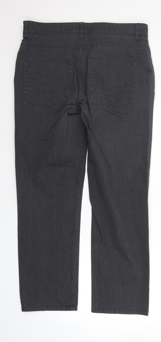 NEXT Womens Grey Straight Jeans Size 34 in L27 in