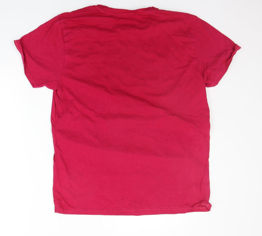 mrp Mens Pink T-Shirt Size XL