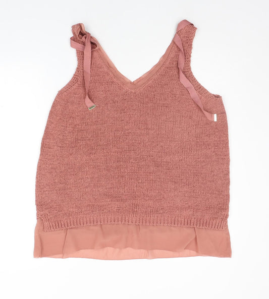 NEXT Womens Pink Pullover Jumper Size L